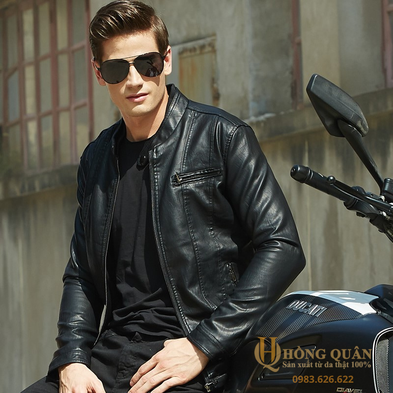 Áo da Biker – sự nổi loạn trong thời trang đường phố 